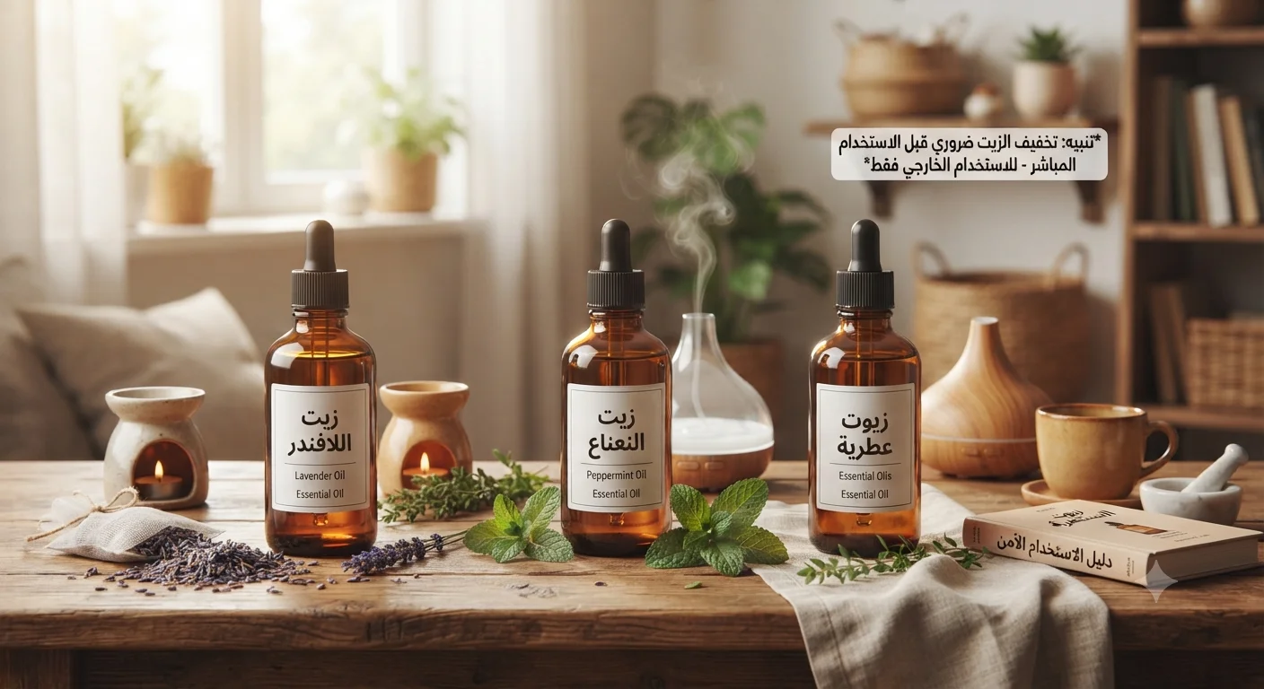 أشهر الزيوت العطرية واستخداماتها في المنزل