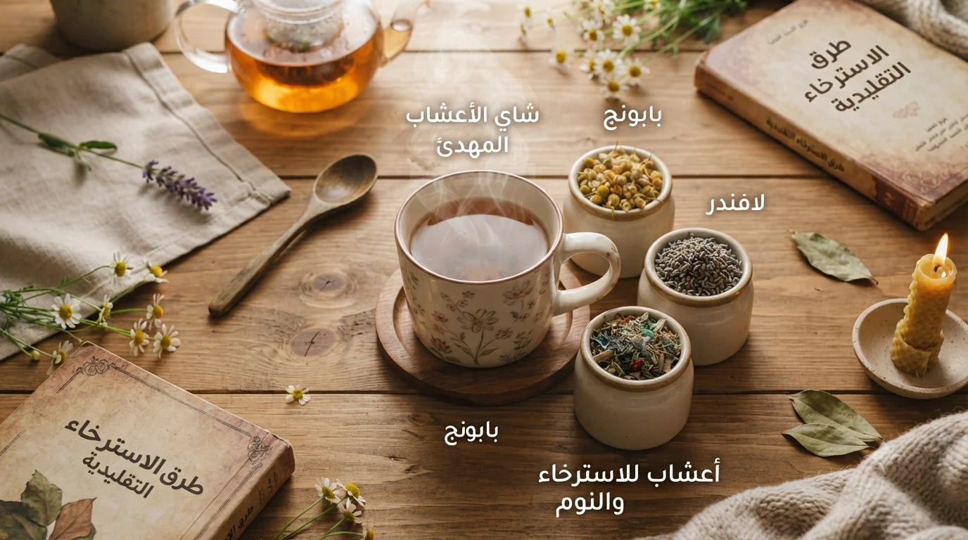 أعشاب طبيعية تساعد على الاسترخاء وتحسين النوم