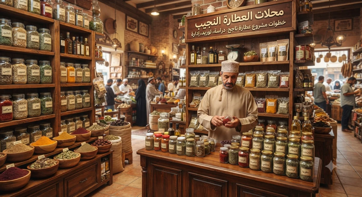 كيف تبدأ مشروع عطارة ناجح من الصفر؟