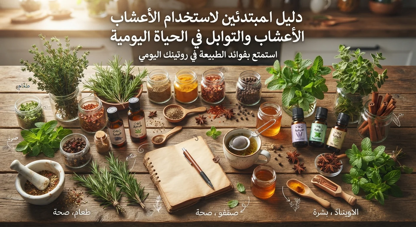 دليل المبتدئين لاستخدام الأعشاب والتوابل في الحياة اليومية