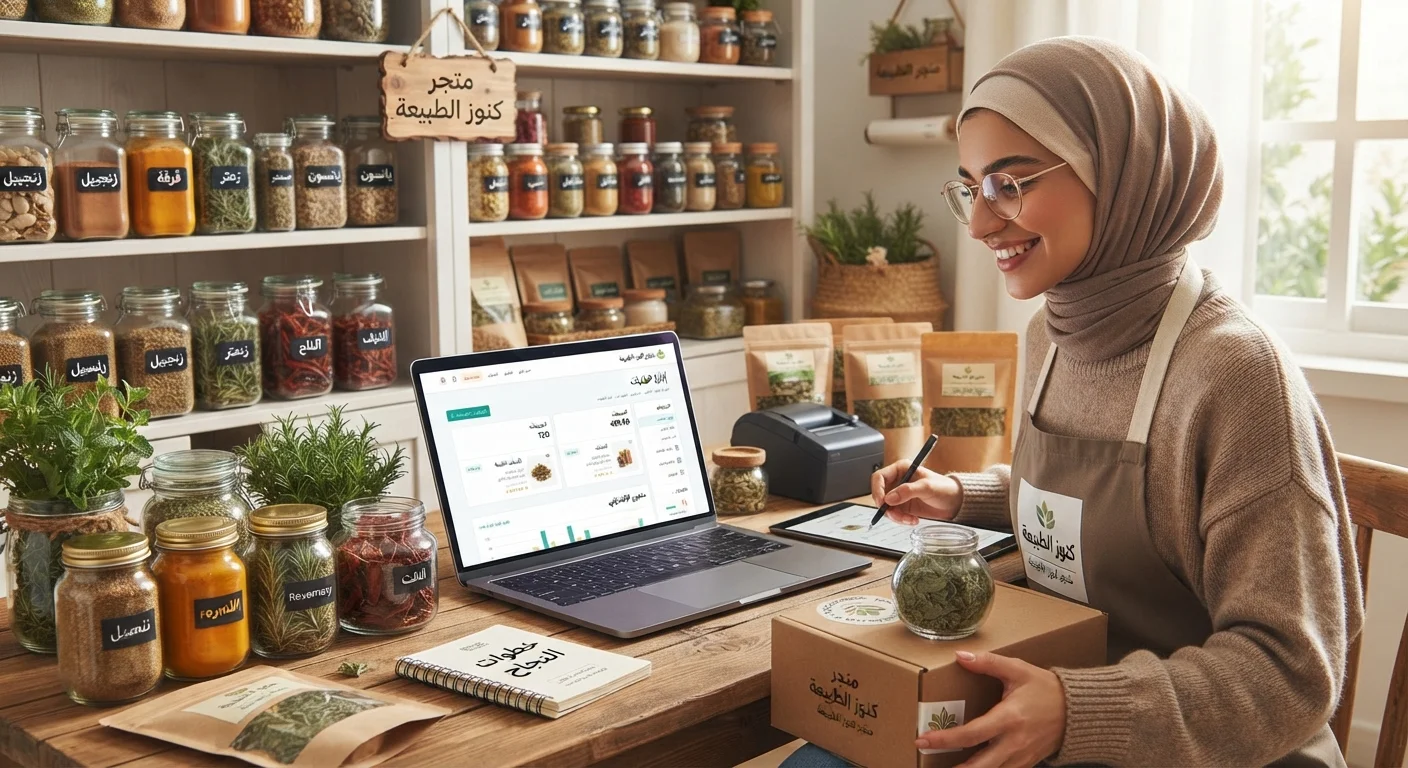 كيف تبدأ مشروع بيع الأعشاب والبهارات أونلاين؟